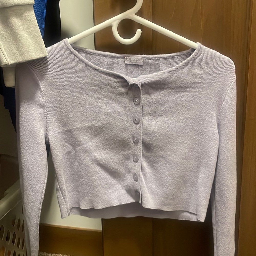 John Galt Button Up Sweater